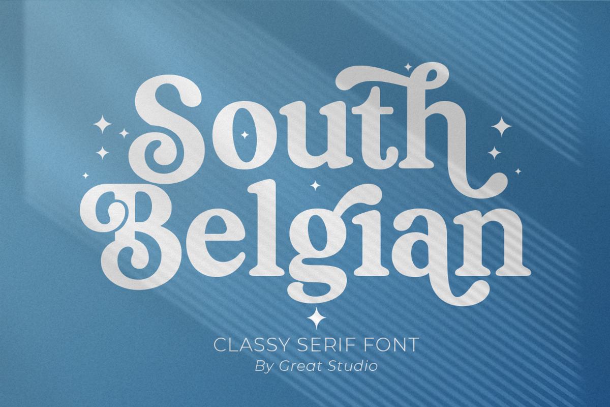 South Belgian - Retro Serif Free Download Free Download