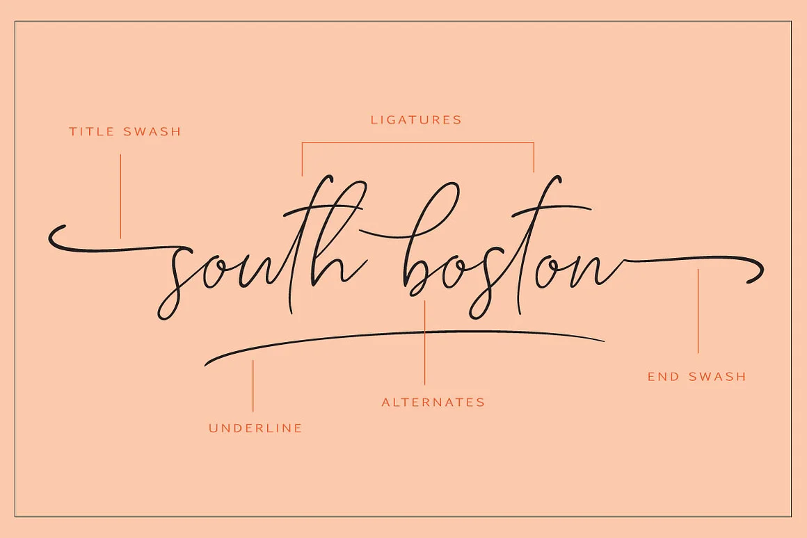 SOUTH BOSTON Font