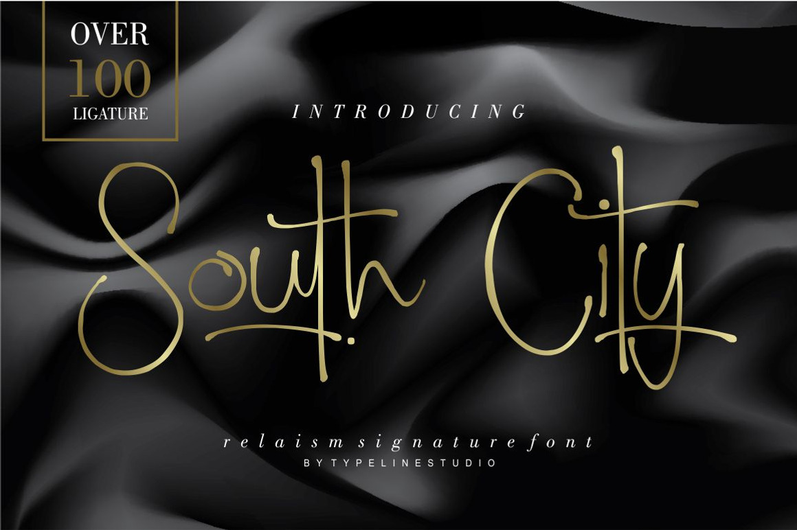 South City Realism Script Font Free Download