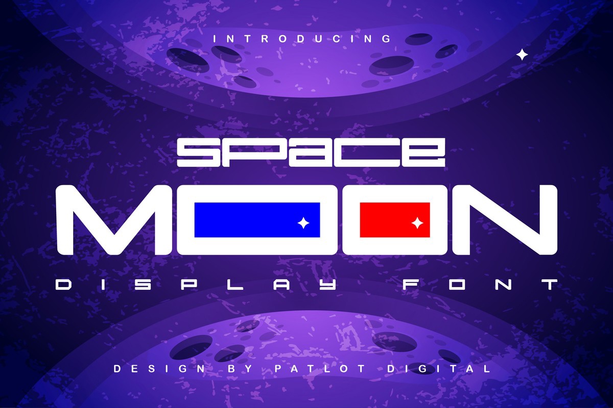 Space Moon Font Free Download