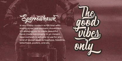 Sparrowhawk Script Font