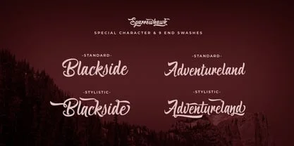 Sparrowhawk Script Font