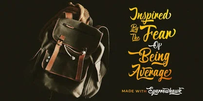 Sparrowhawk Script Font