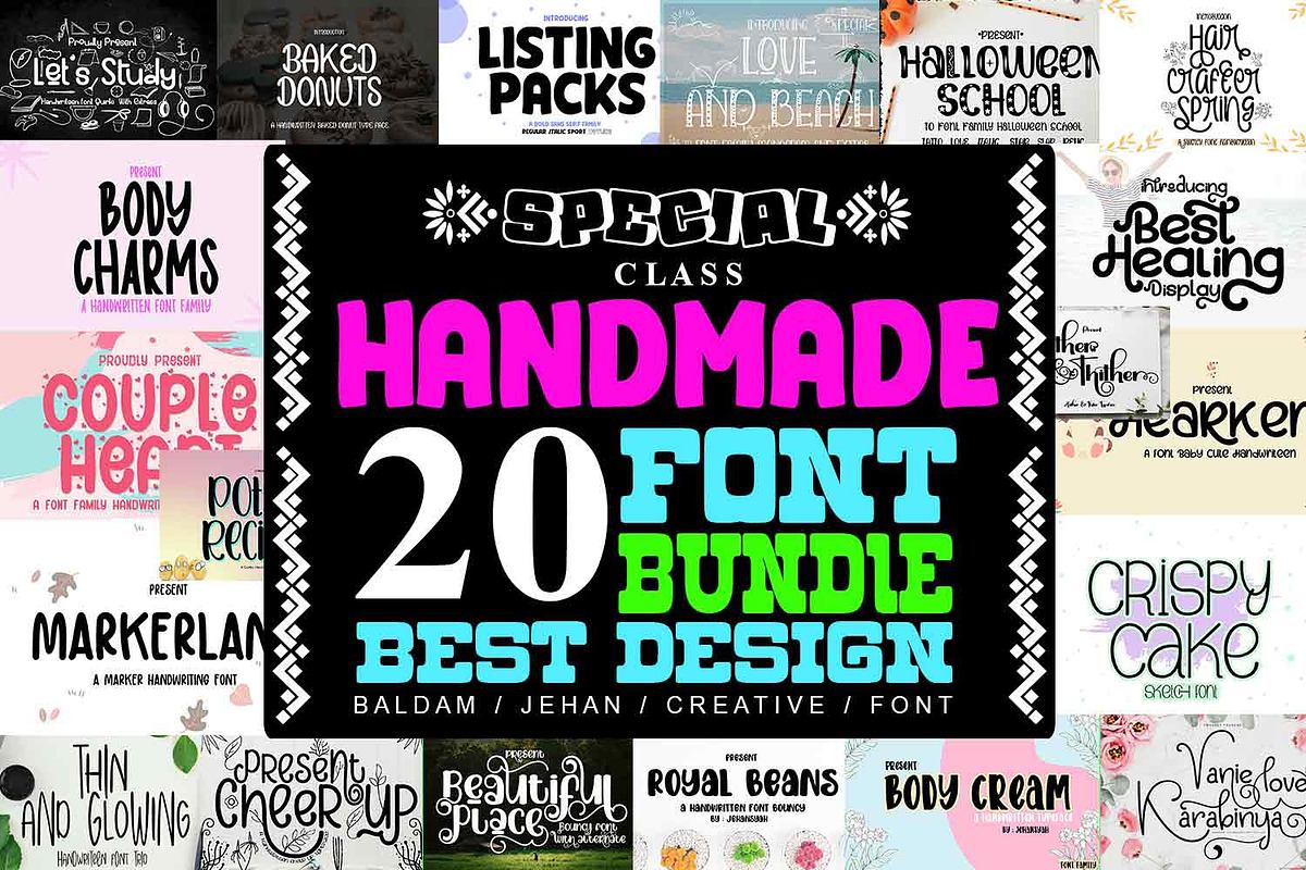 Special Collection 20 Font Bundle Free Download Free Download