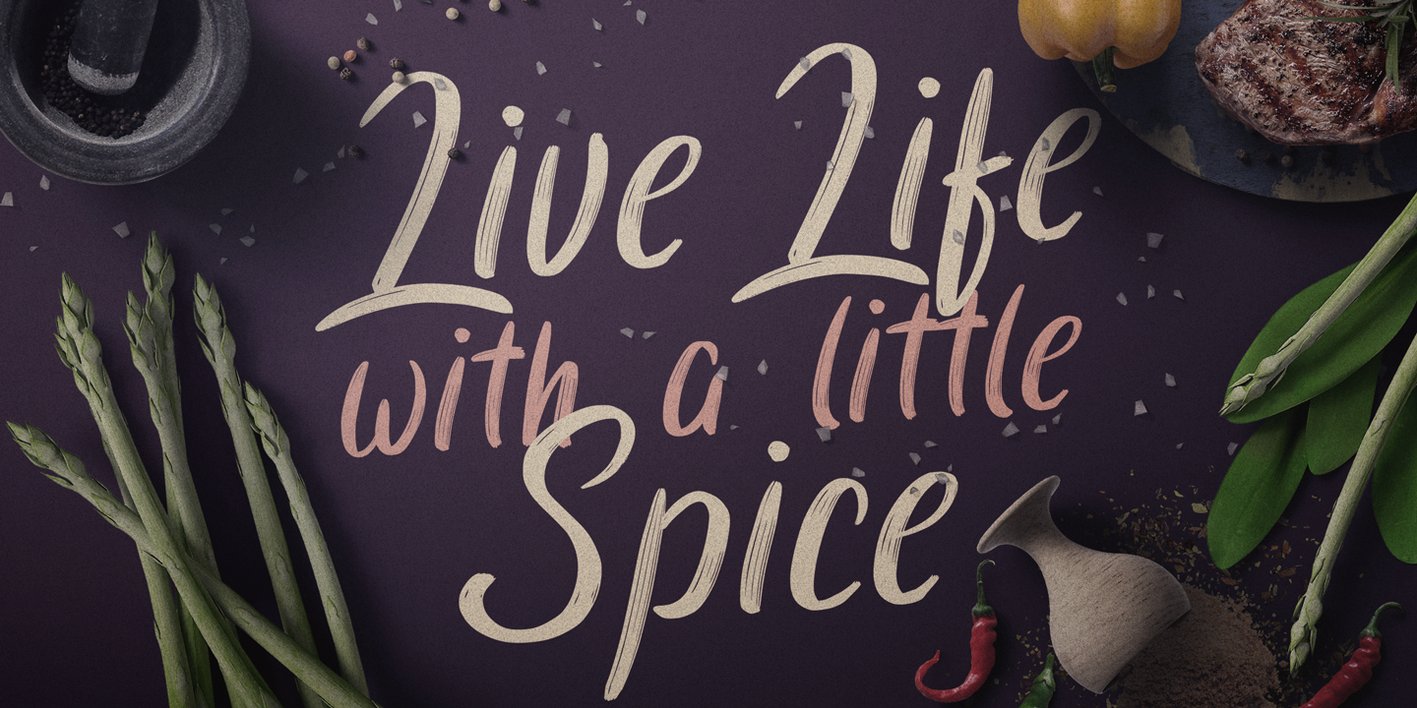 Spicy Taste Font Free Download