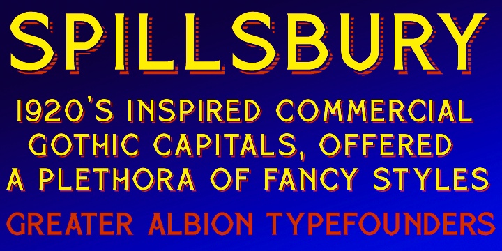 Spillsbury Font Set Free Download