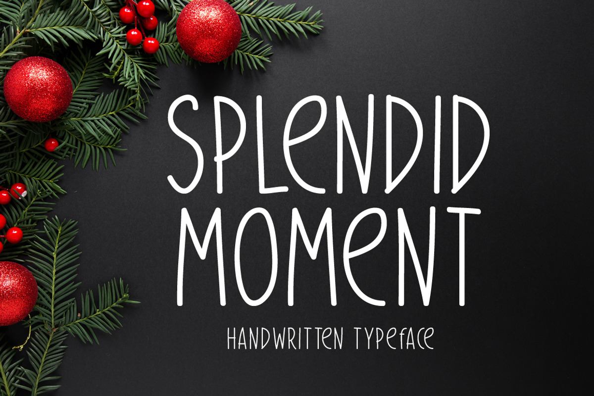 Splendid Moment Typeface Free Download Free Download