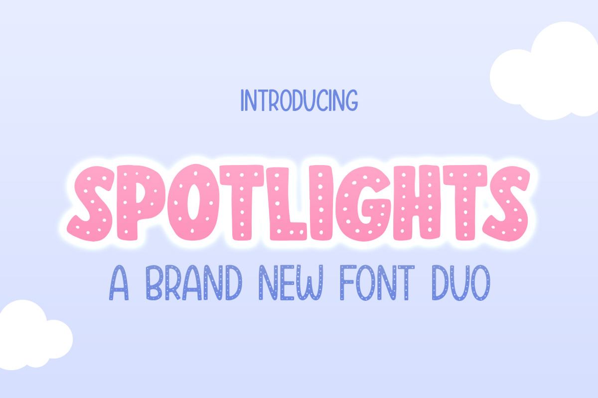 Spotlights Font Duo Free Download Free Download