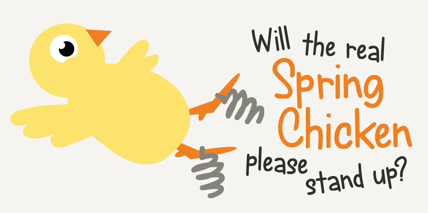 Spring Chicken Font
