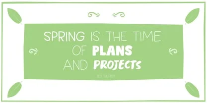 Springwood Font