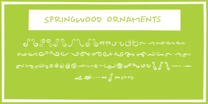 Springwood Font