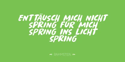 Springwood Font