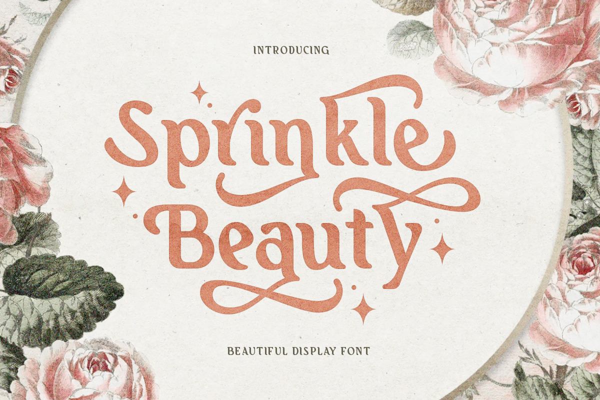 Sprinkle Beauty - Display Bold Font Free Download Free Download