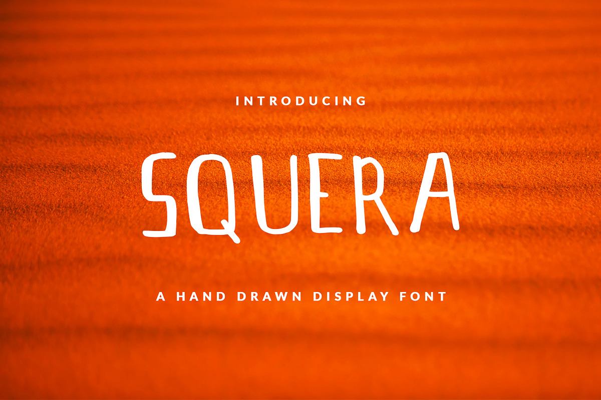 SQUERA Font For Header & Book Text Free Download Free Download