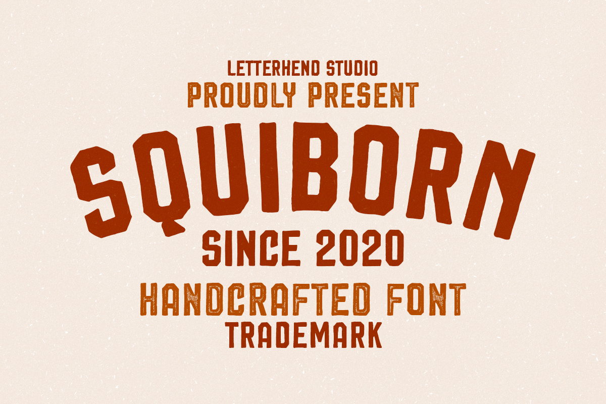 Squiborn Font Free Download