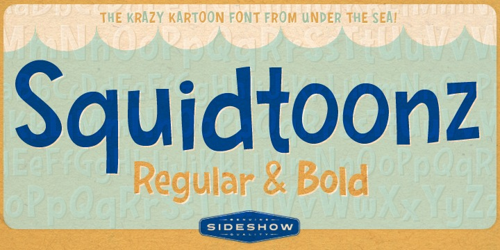 Squidtoonz Font Free Download