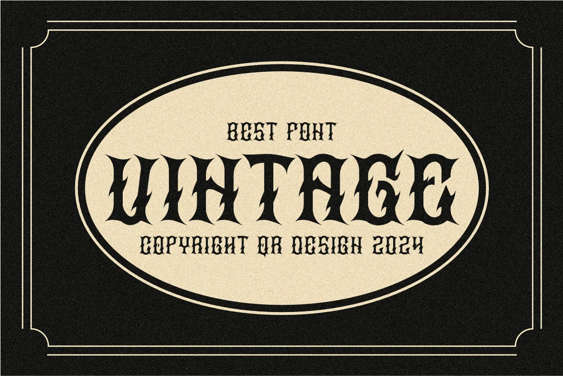 Sragoz America - Western Font