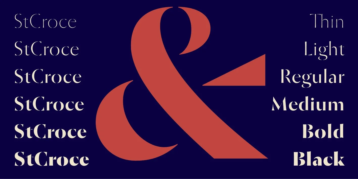 St Croce Pro Font