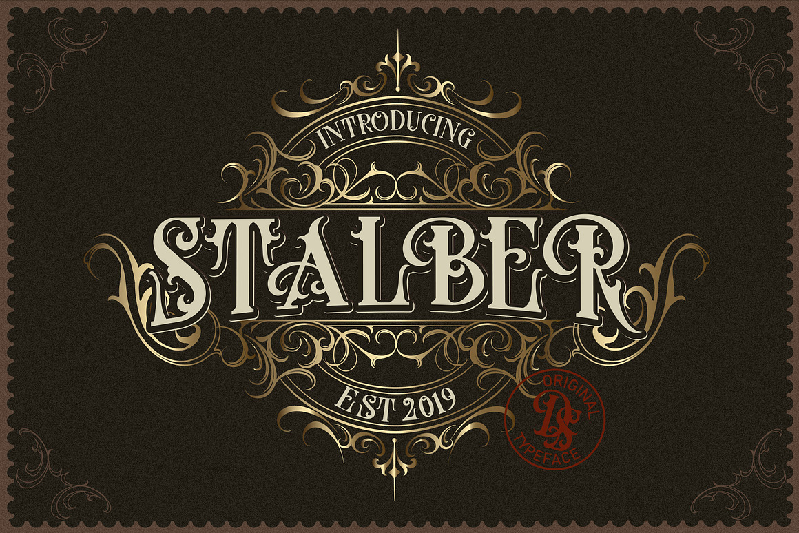 STALBER FONT + Decorative Free Download