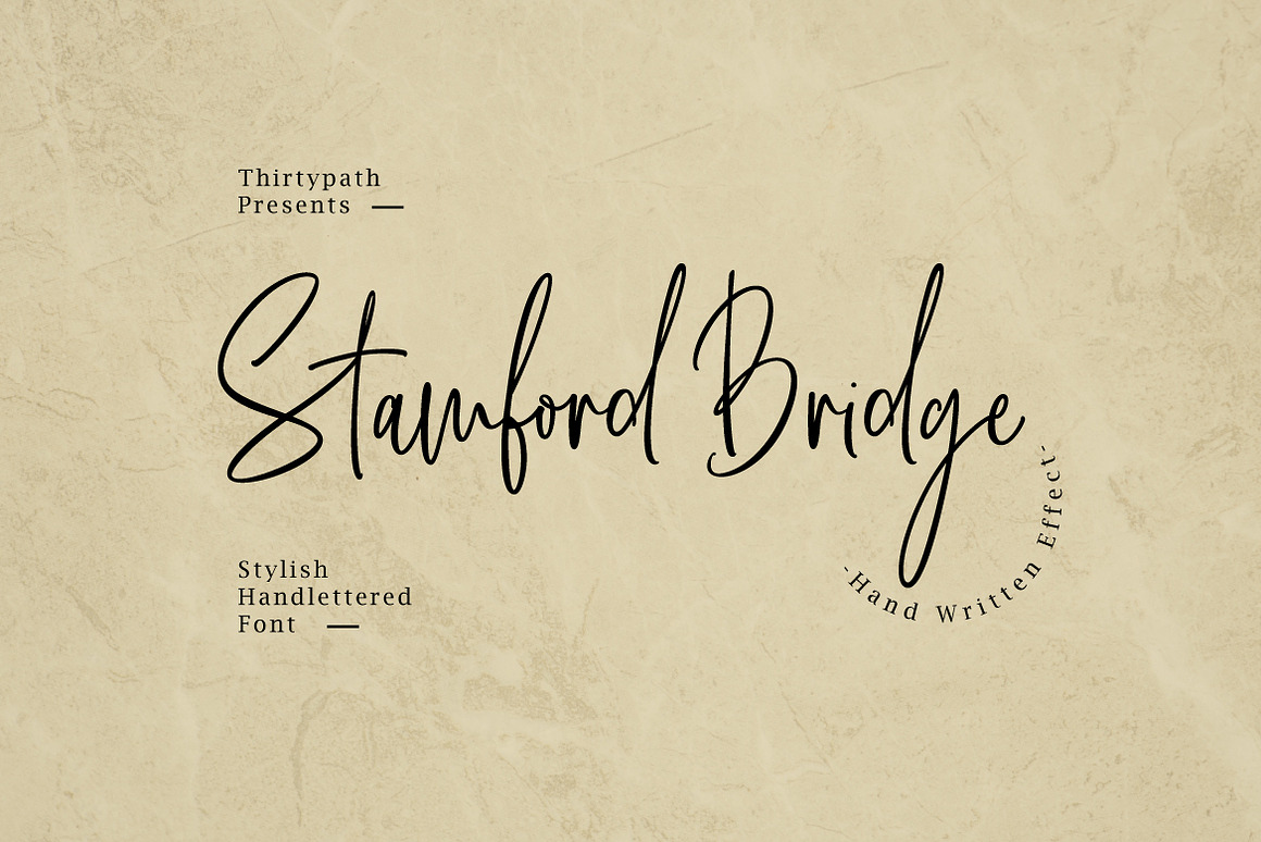 Stamford Bridge Script Font Free Download