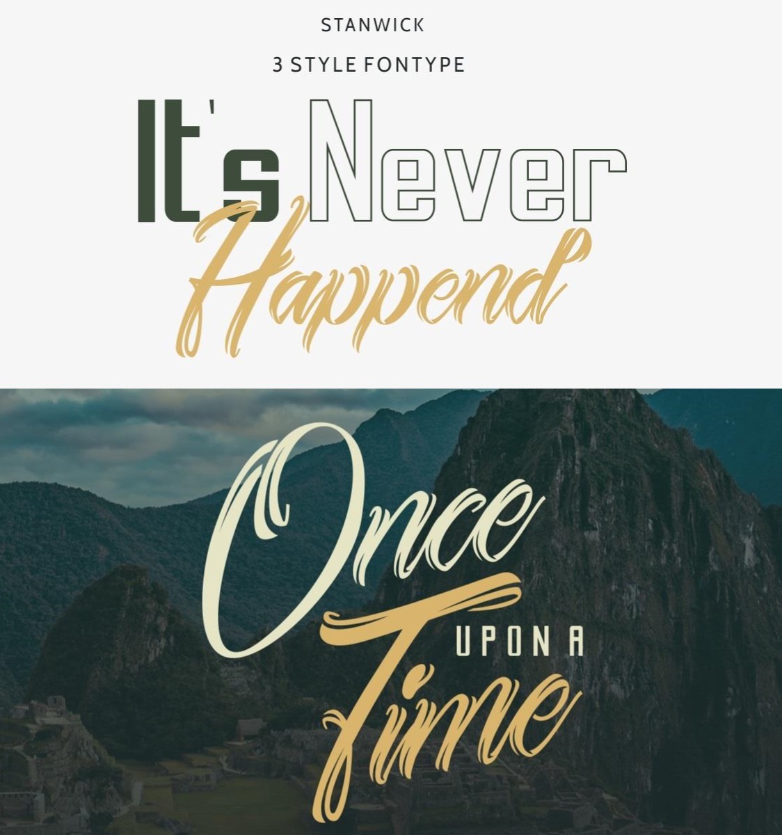 Stanwick - Font Duo Free Download