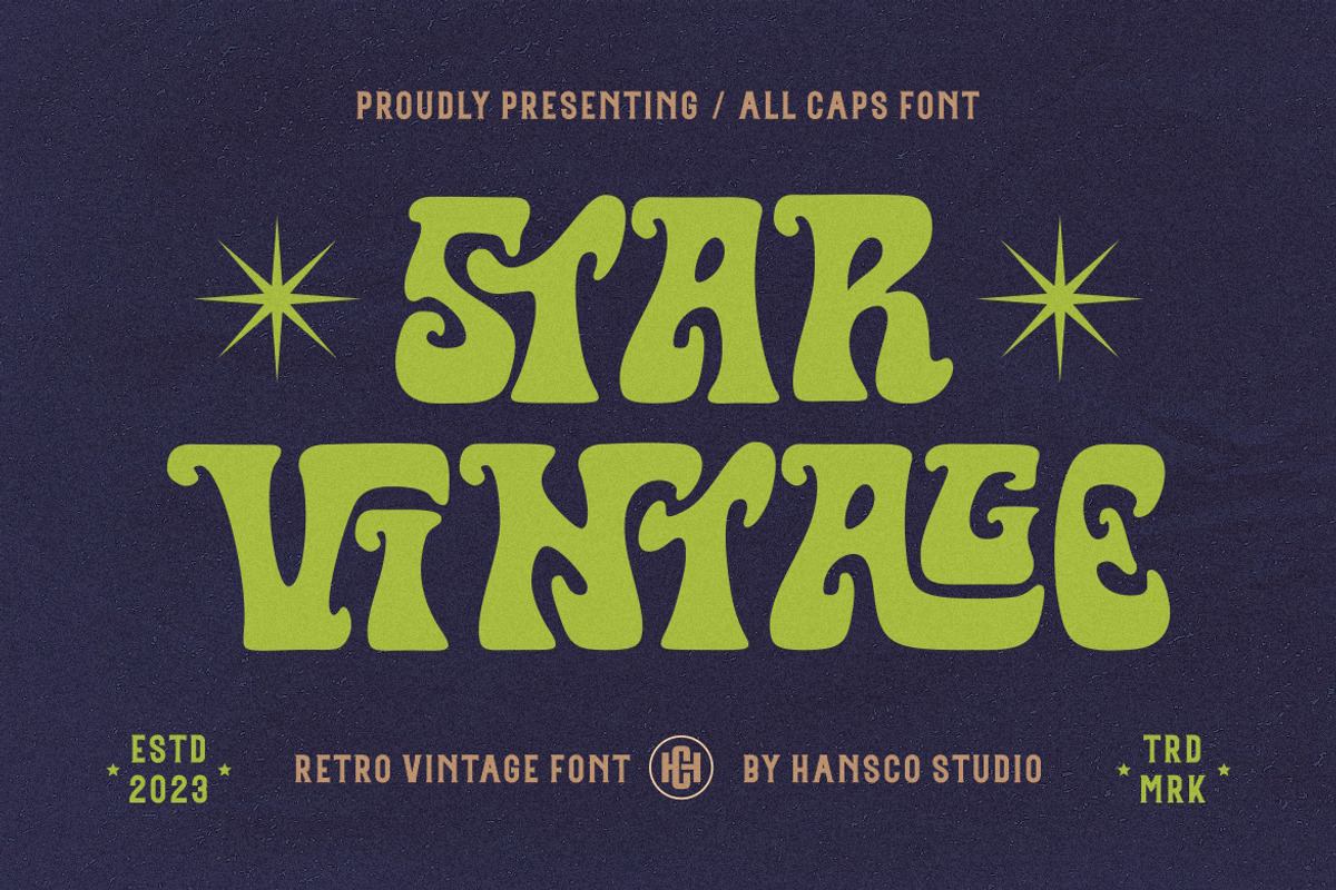 Star Vintage Font Free Download Free Download