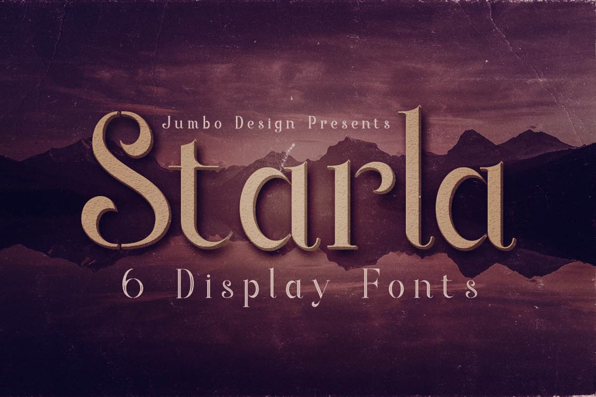 Starla - Display Font Free Download Free Download