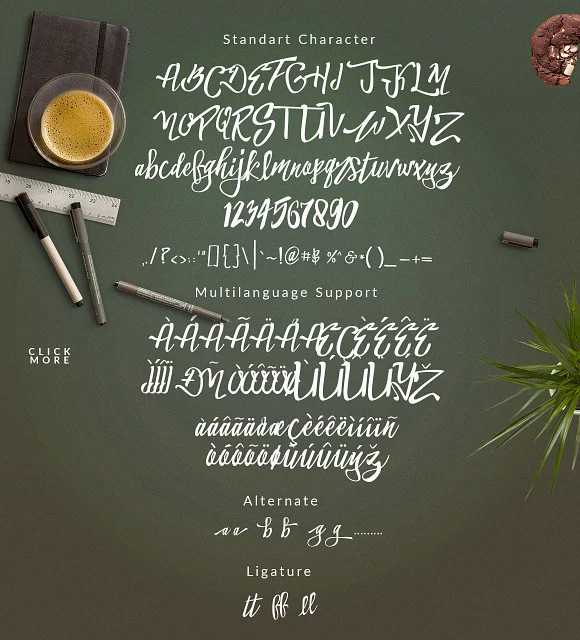 Stay High + Swash Font