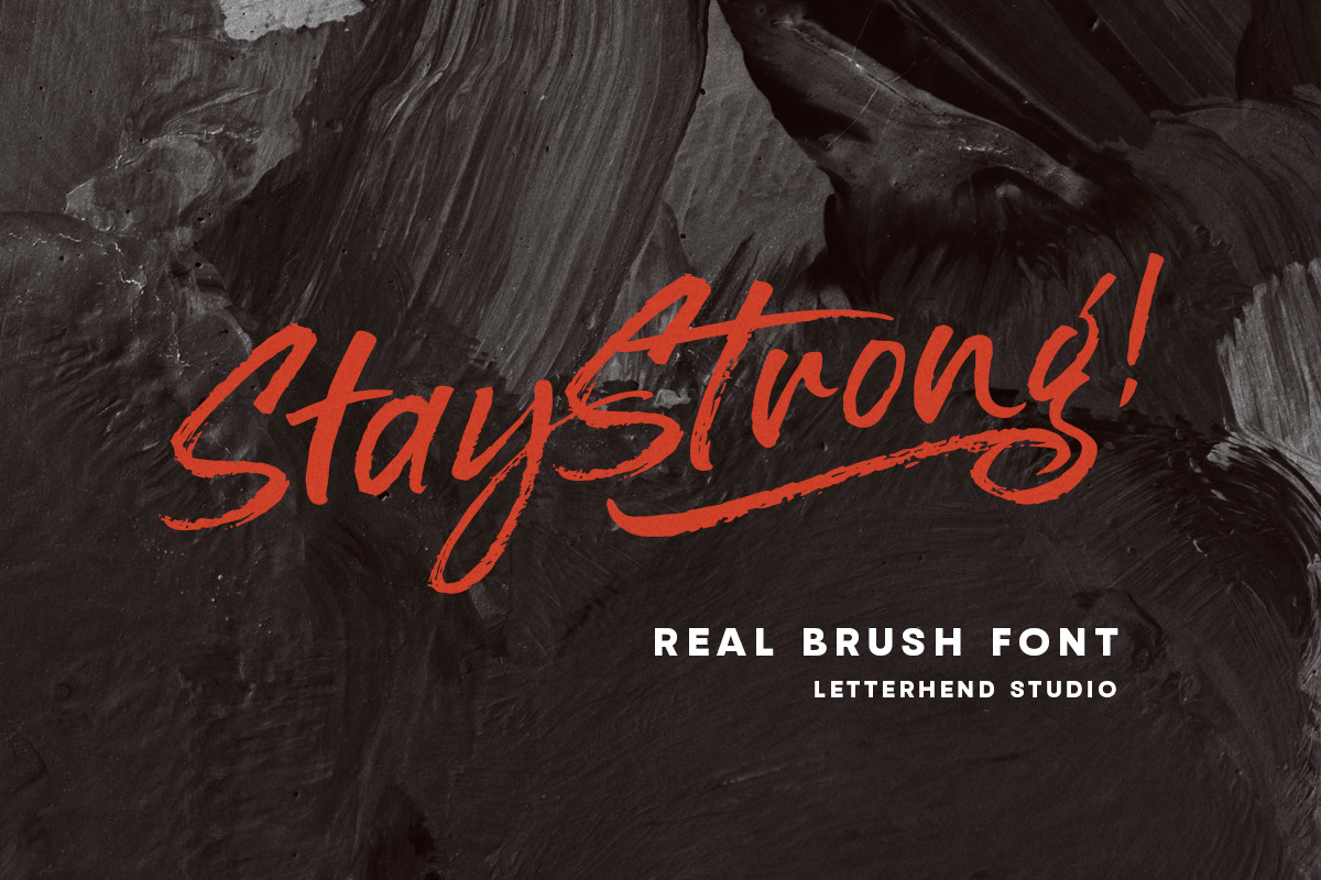 Stay Strong Font Free Download