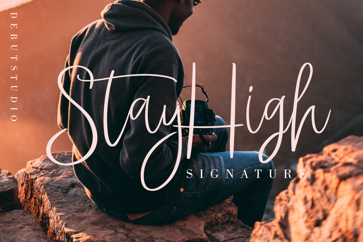 StayHigh Signature Font Free Download