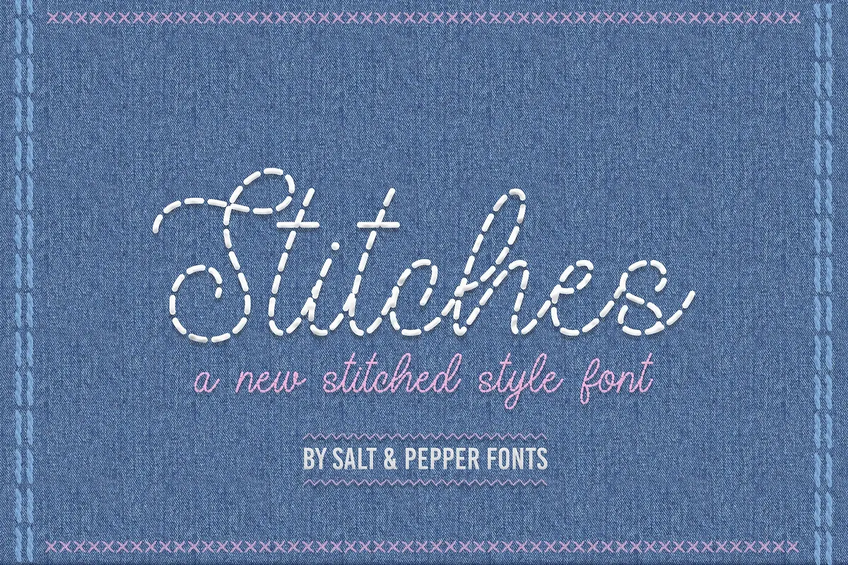 Stitches Font Free Download Free Download