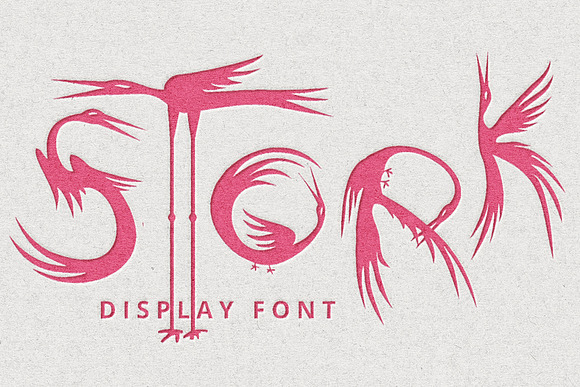 Stork Font Free Download