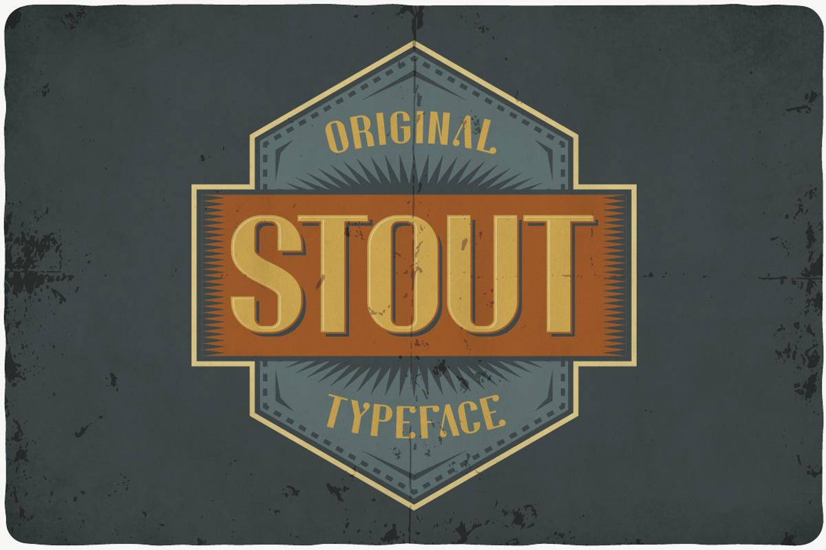 Stout typeface Free Download Free Download