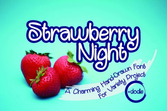 Strawberry Night Font Free Download