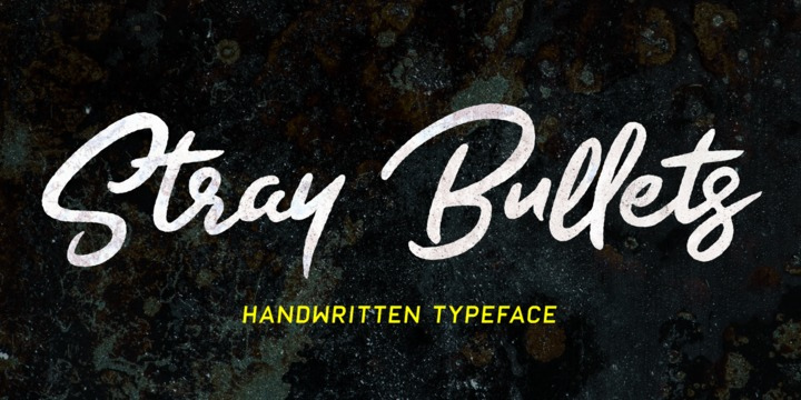 Stray Bullets Font Free Download