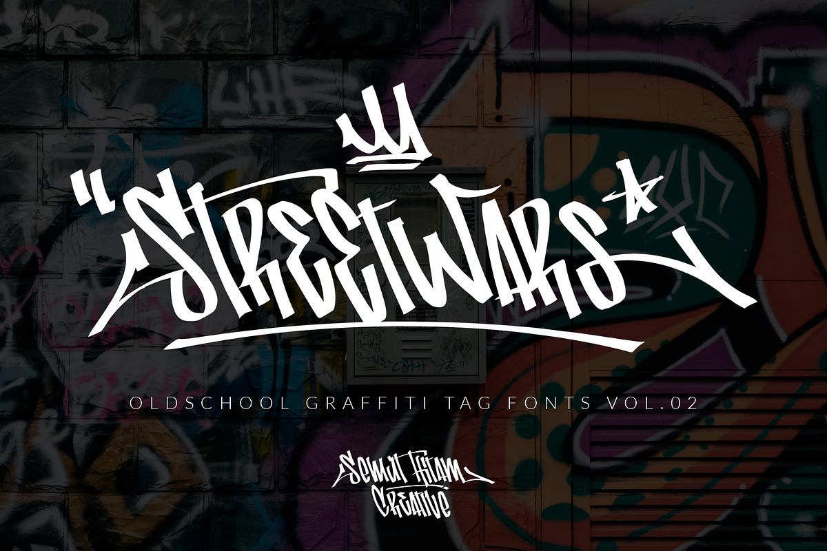 Street Wars - Graffiti Fonts Free Download Free Download