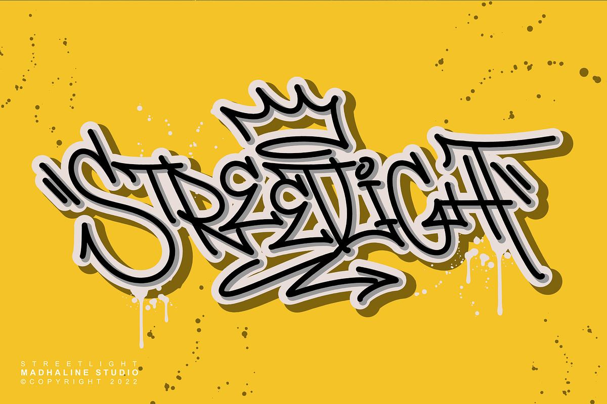 Streetlight | Graffiti Font Free Download Free Download