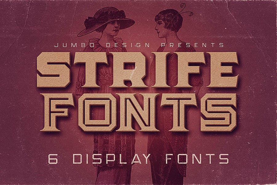 Strife - Display Font Free Download