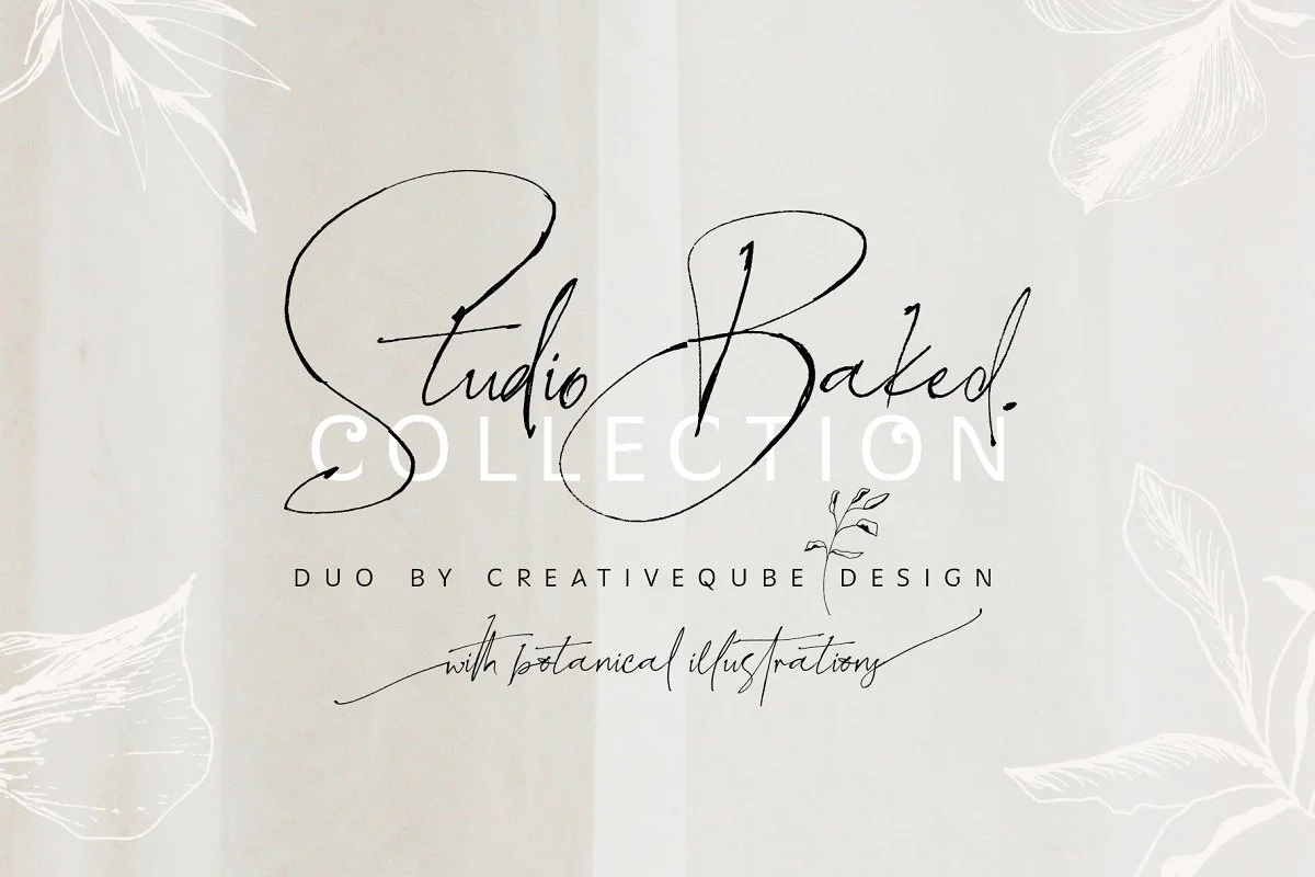 Studio Baked Font Collection Free Download Studio Baked Font Collection Free Download