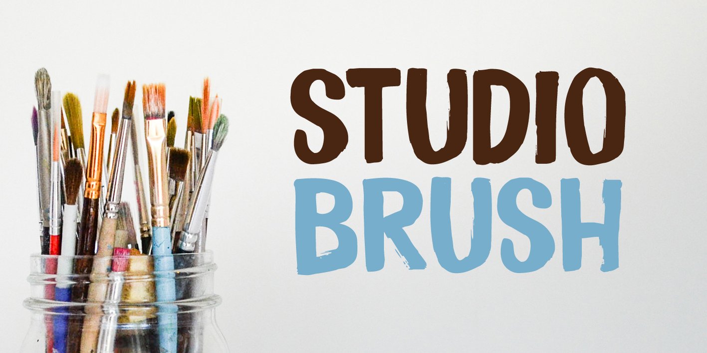 Studio Brush Font Free Download