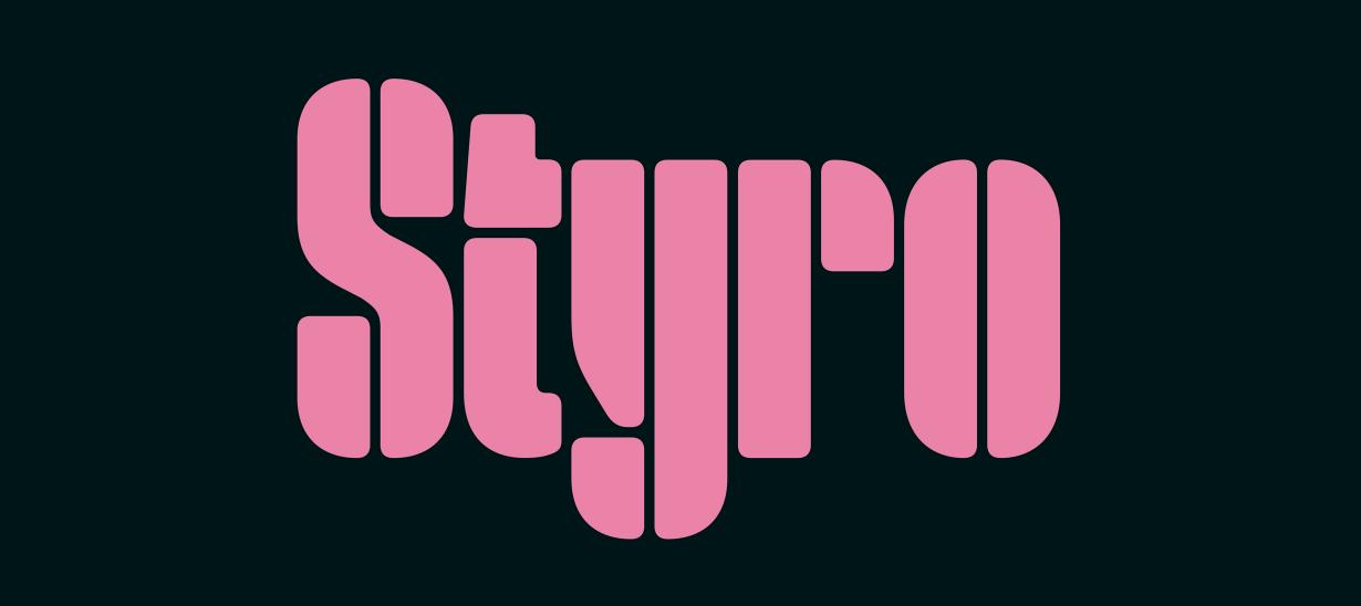 Styro Font Free Download