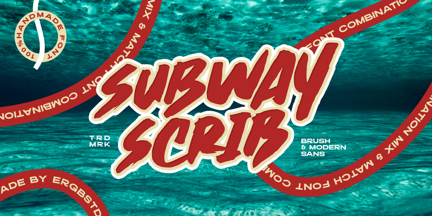 Subway Scrib Font Free Download