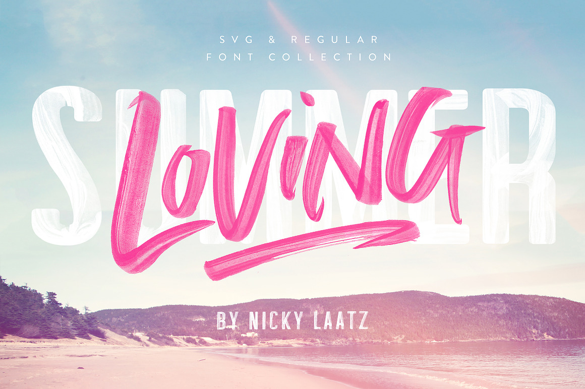 Summer Loving Font Collection Free Download