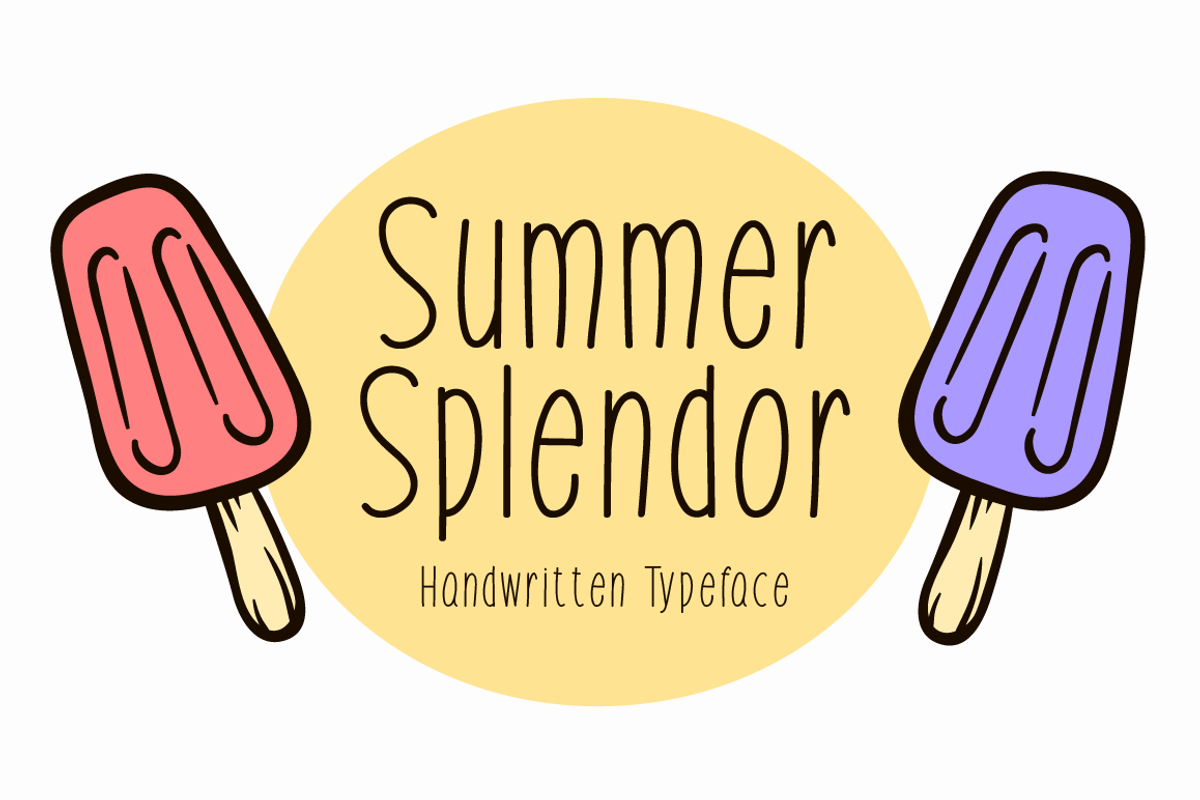 Summer Splendor Typeface Free Download Free Download