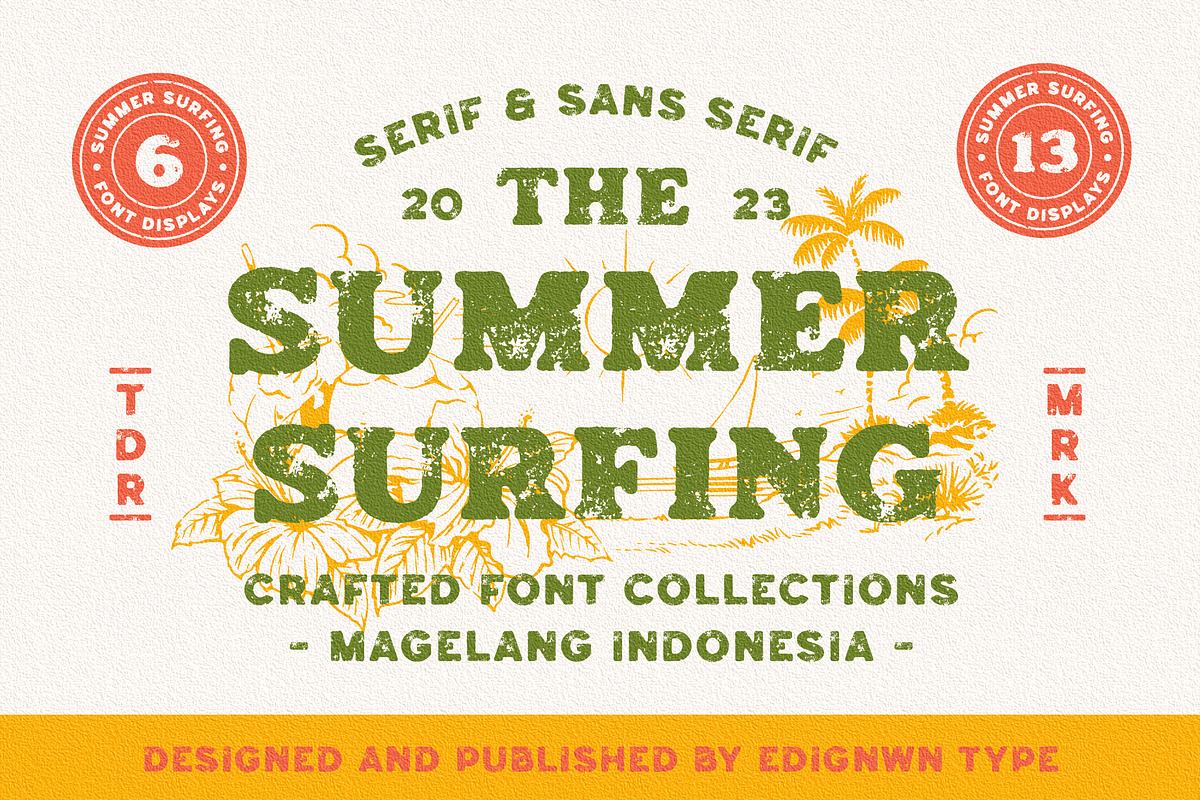 Summer Surfing - Display Font Free Download Free Download