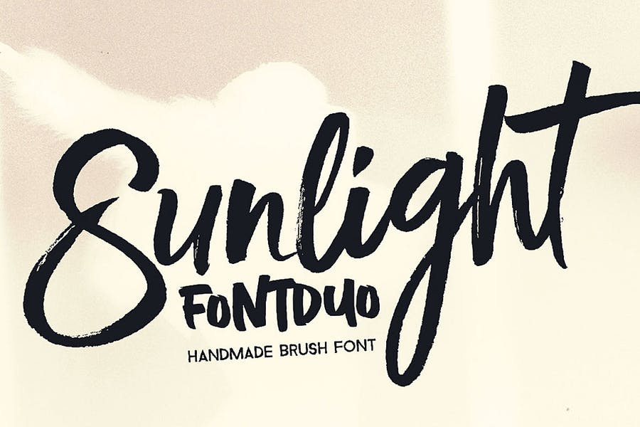 Sunlight - Brush Font Duo Free Download