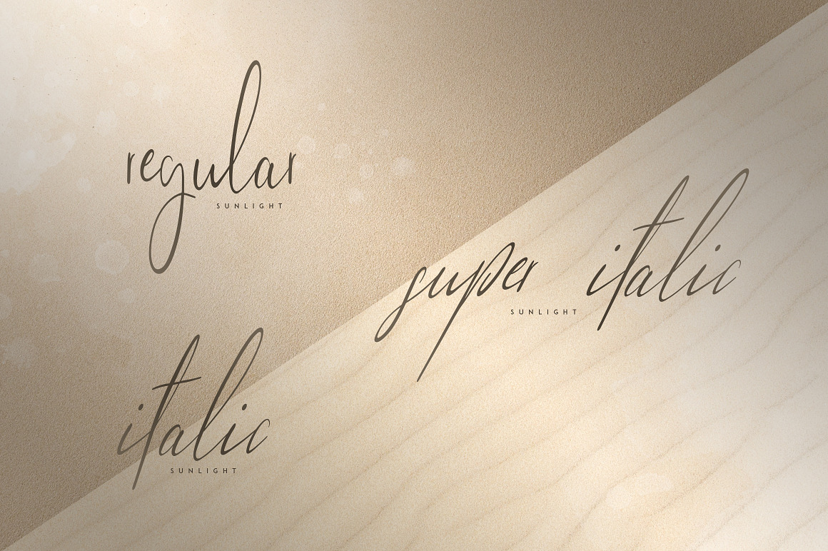 Sunlight - Signature Typeface Free Download