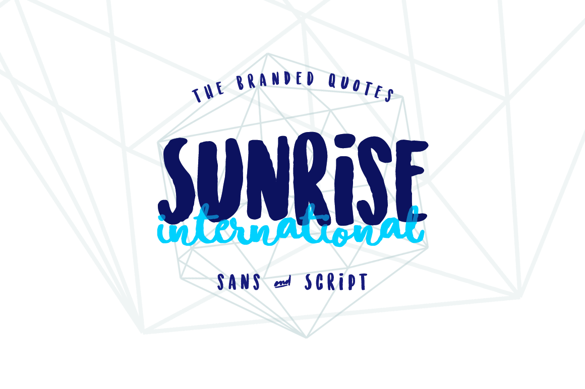 Sunrise International (Typeface) Free Download