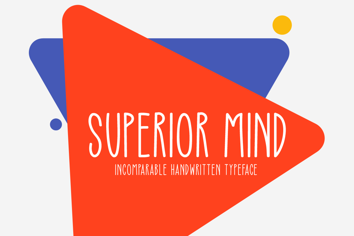 Superior Mind Typeface Free Download Free Download