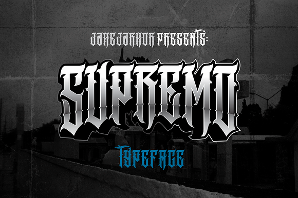 SUPREMO Font Free Download